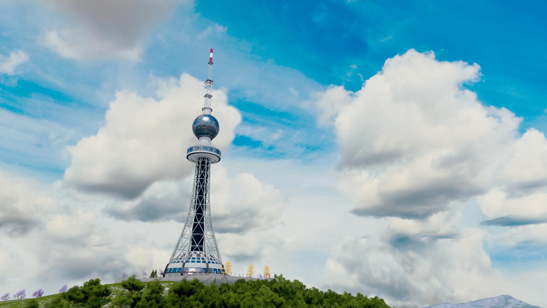 QINGDAO TV TOWER – MENARA SIARAN DAN PANORAMA LAUT DI KOTA PESISIR TIONGKOK