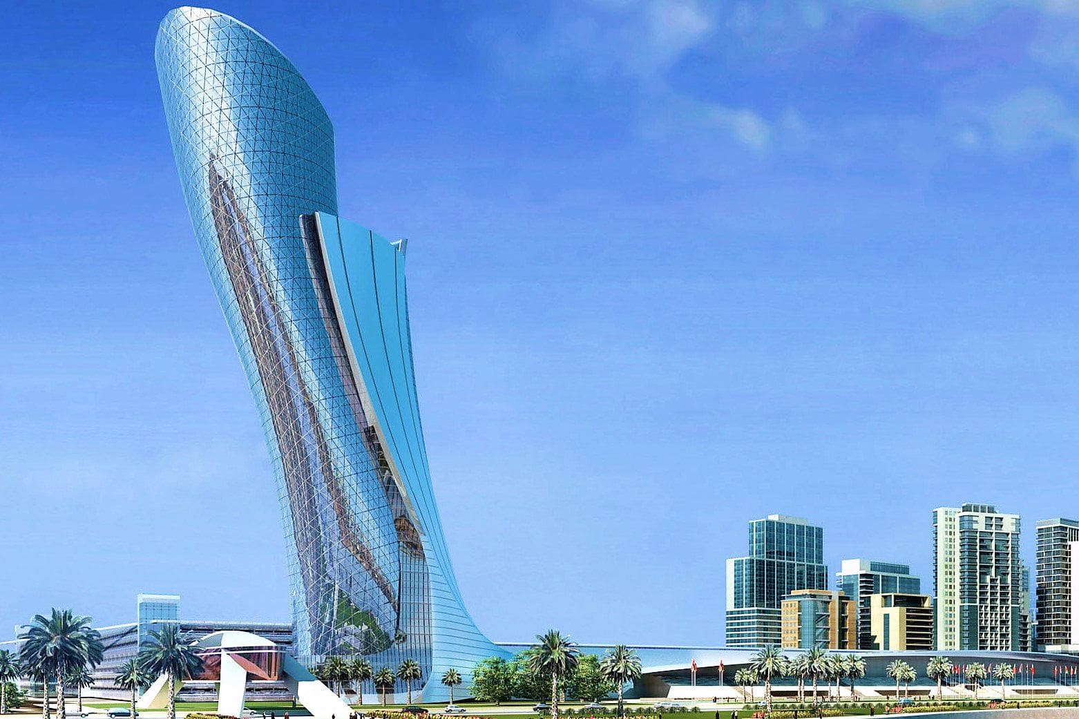 CAPITAL GATE: MENARA MIRING YANG MENANTANG GRAVITASI DI ABU DHABI