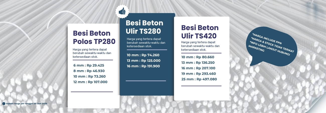 Promo Besi Beton