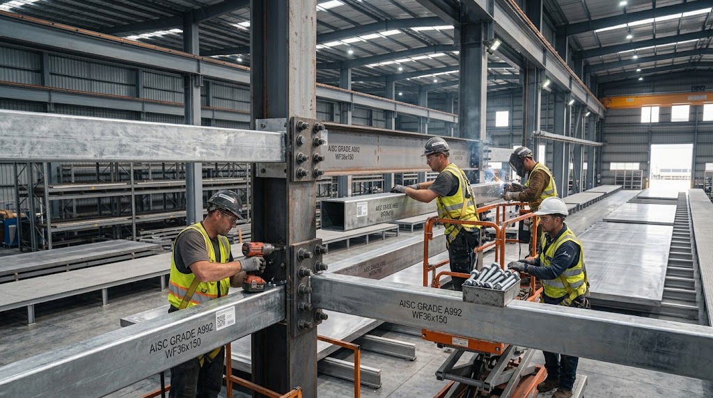 BANGUNAN BERBAHAN BESI : SOLUSI EFISIEN UNTUK KONSTRUKSI SKALA BESAR ? 