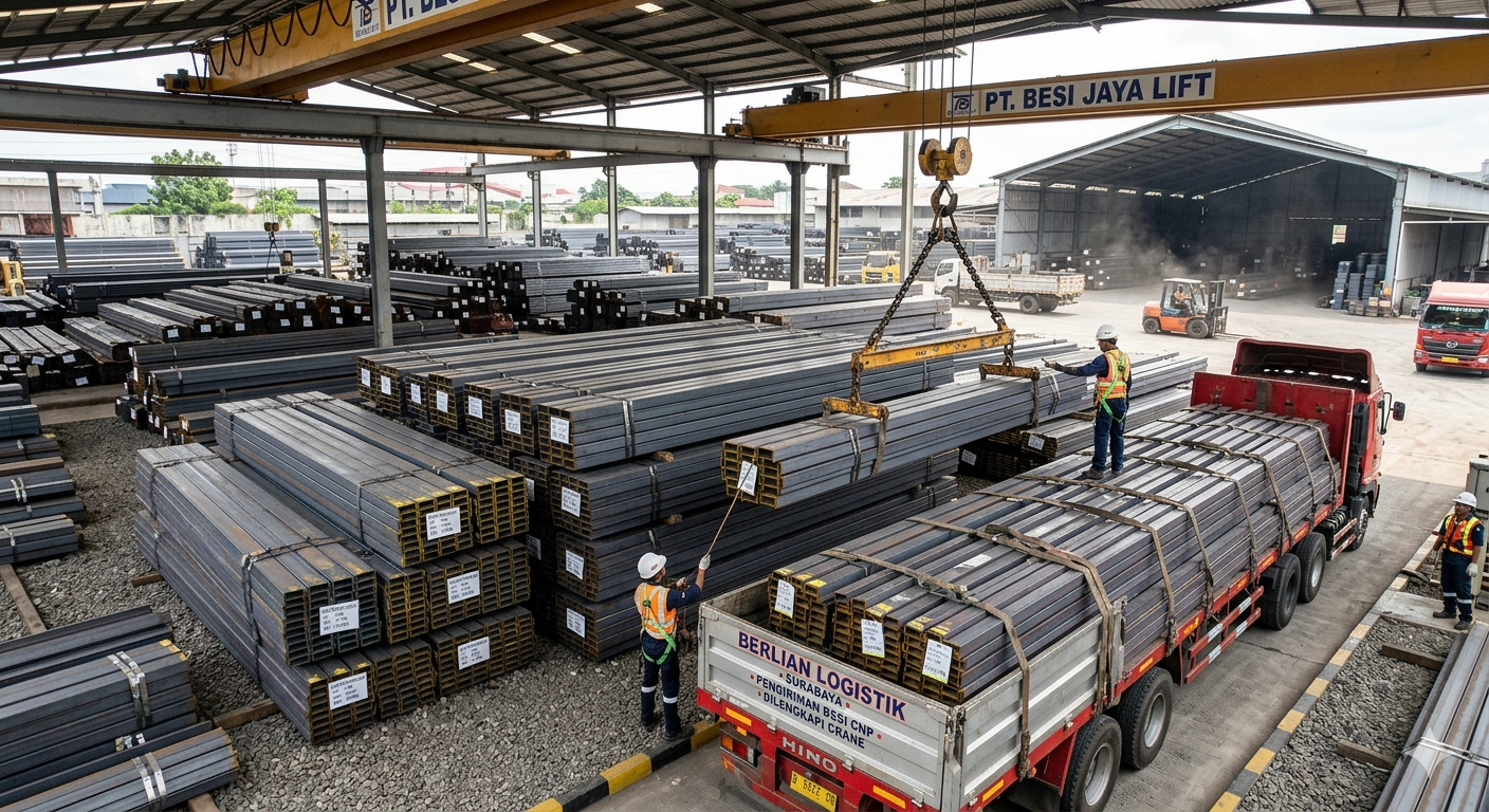MENGAPA BESI CNP LEBIH COCOK UNTUK BANGUNAN INDUSTRIAL?